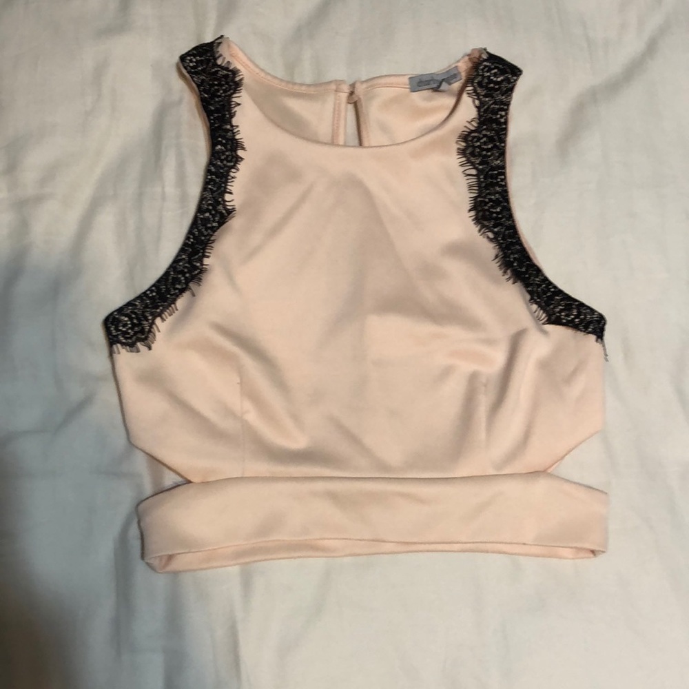 Fancy crop top